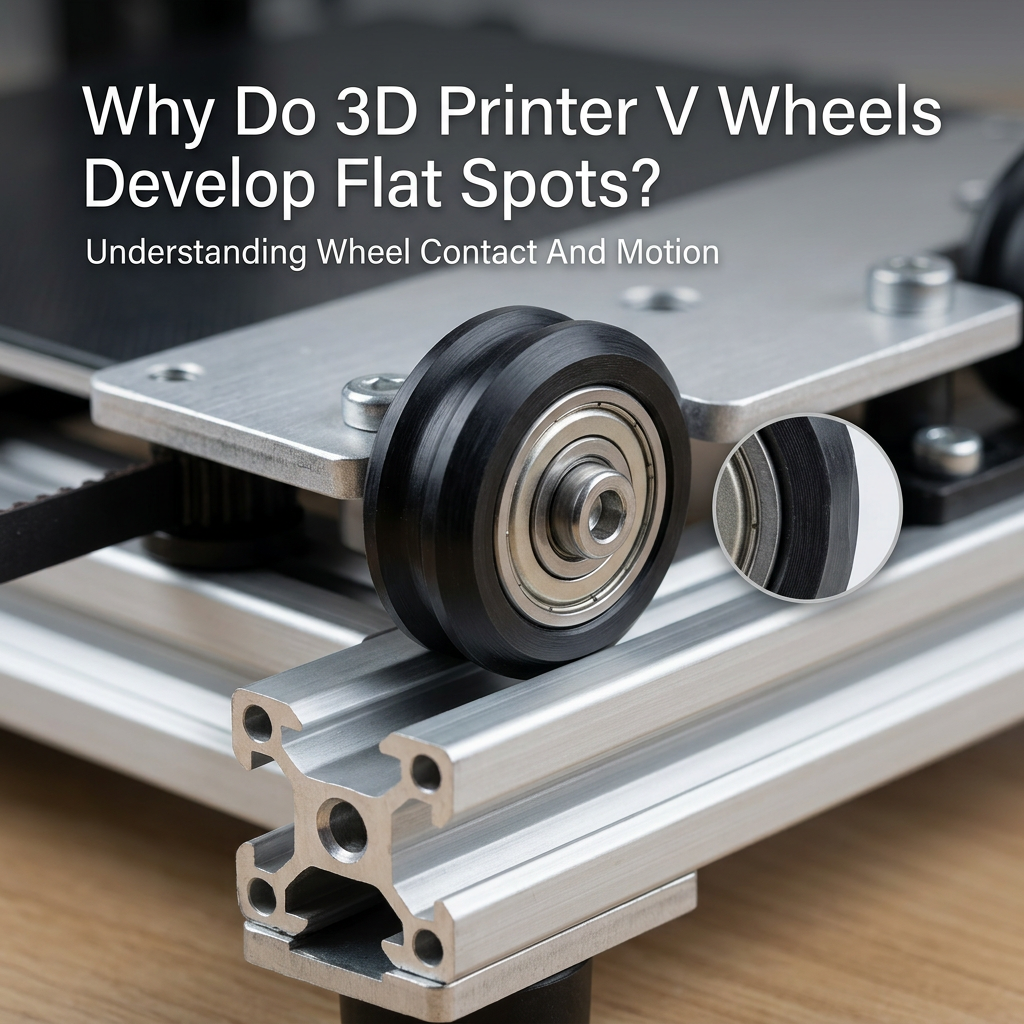  Proč kola V 3D tiskárně vytvářejí plochá místa